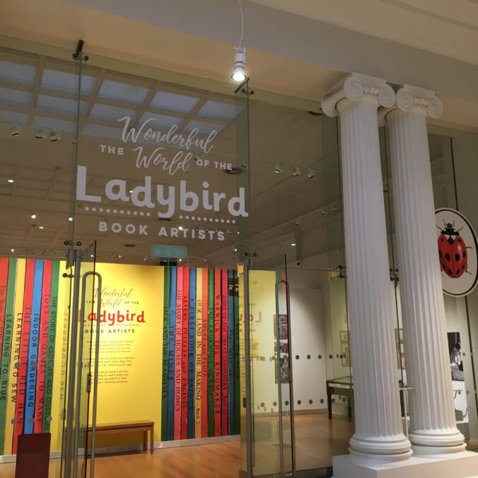 The Wonderful World Of Ladybird Books Exhibition Entrance