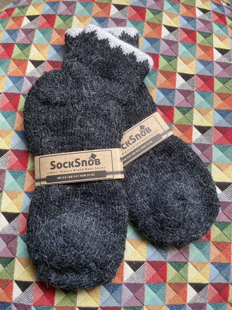 Alpaca wool socks